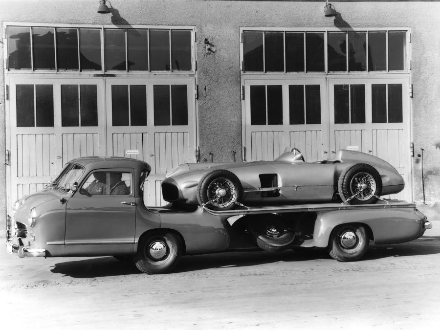  Mercedes-Benz Rennwagen-Schnelltransporter 1954 года  (фото 3 из 7)